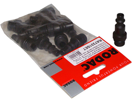 Rodac Orion insteeknippel buitendr. 1/4" met O-ring RR7221SET (10x)