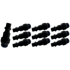 Rodac ISO 06 insteek koppeling buitendr. 1/4" met O-ring RR7223SET (10x)