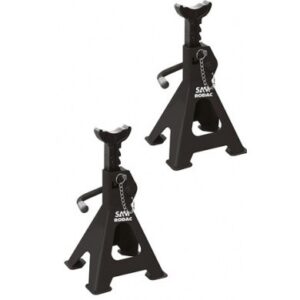 Rodac set assteunen 3 ton met veiligheidspin TLGSCG3
