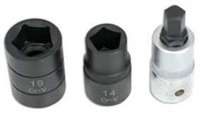 Laser dopsleutelset 5-kant Z-4512