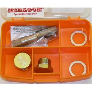 Midlock olie carterplug rep set 278-3