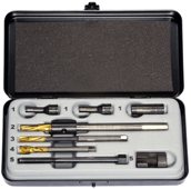 Midlock gloeibougie uitboor set U-600248