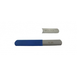 Midlock voelermaat dikte 0,35 mm 201-0,35