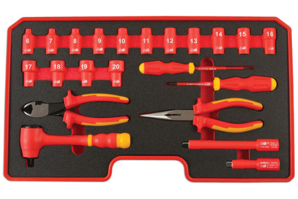 Laser geïsoleerde dopsleutelset 3/8" Z-6146 - Afbeelding 2