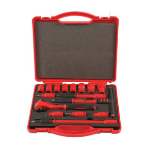 Laser geïsoleerde dopsleutelset 3/8" Z-6148