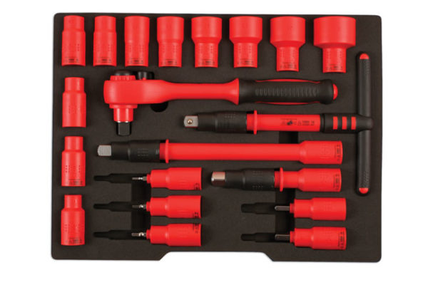 Laser geïsoleerde dopsleutelset 1/2" Z-6149 - Afbeelding 2