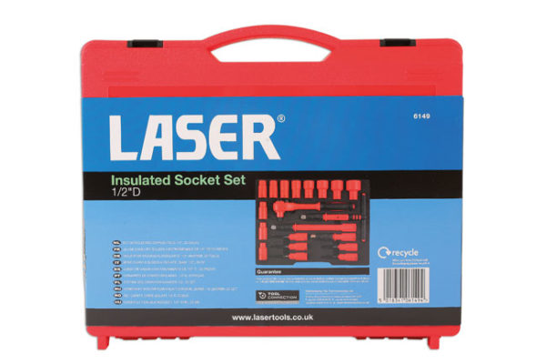 Laser geïsoleerde dopsleutelset 1/2" Z-6149 - Afbeelding 4
