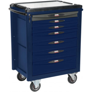 SAM gereedschapswagen blauw SERVI-795