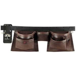 eLTee dubbele gereedschapsgordel van leer XXL