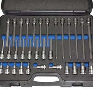 Deltach 1/2" inbus stiften in koffer, 32dlg