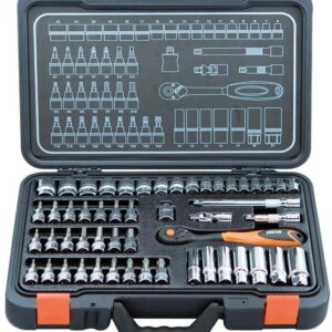 Custor doppenset 3/8" 52dlg